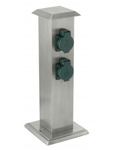 EGLO 90748 - PARK 4 Stainless Steel Stainless Steel and Acrylic Lamp Fixture