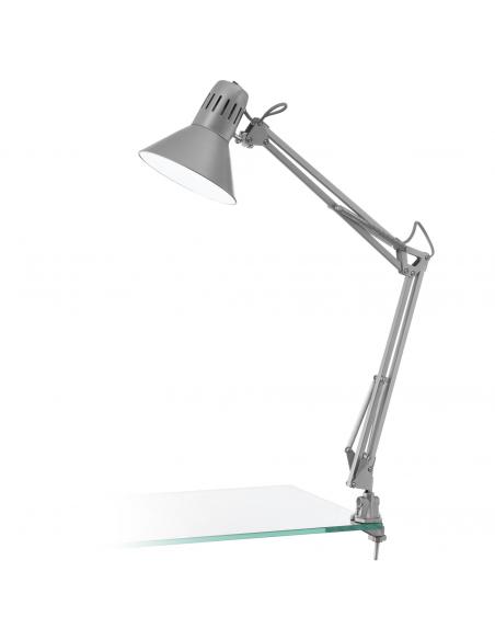 EGLO 90874 - FIRMO Office Lamp in Steel, silver plastic