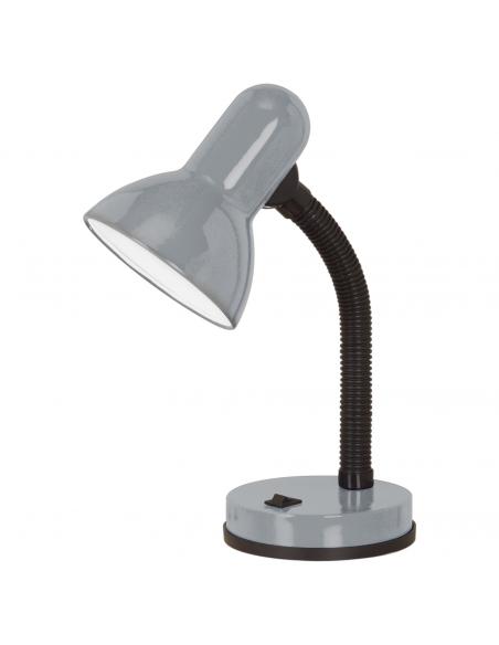 EGLO 90977 - BASIC 1 Lámpara de Oficina en Acrílico, acero plata