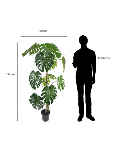 Planta Artificial Decorativa Monstera 2