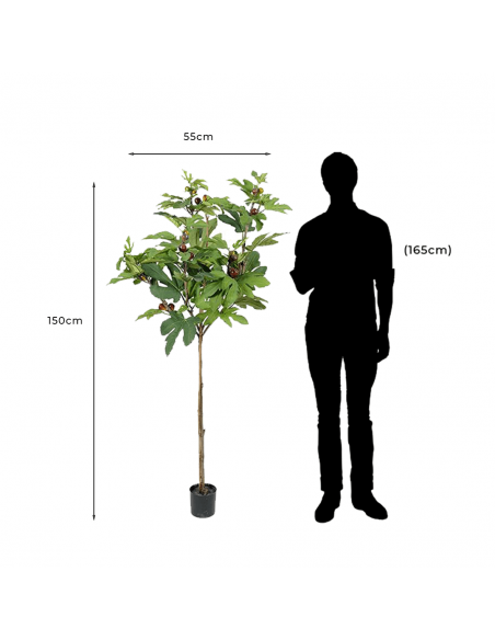 Measurements and proportion of Fikon Decorative Artificial Tree