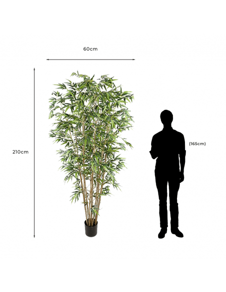 BMabias Sizes and Proportion Decorative Artificial Ambu Bamboo