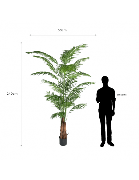 Measurements and proportion of Decorative Artificial Palm Tree Areca Palm