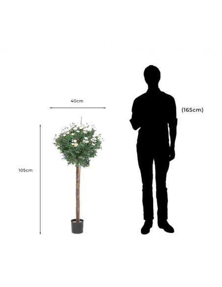 Measurements and proportion of Marguritt Decorative Artificial Tree