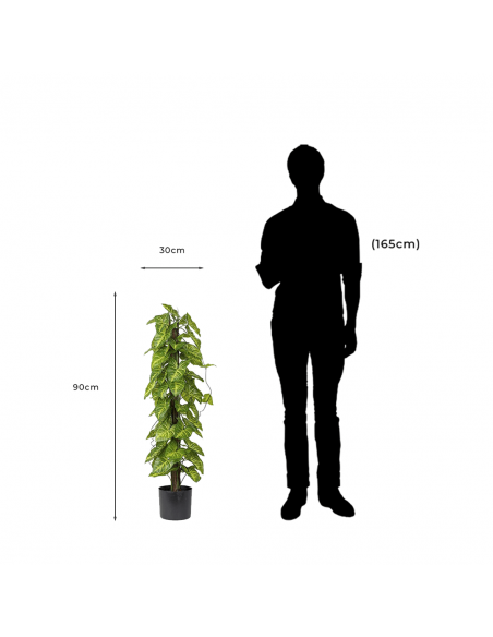 Medidas y proporción de Planta Artificial Decorativa Gåsfot