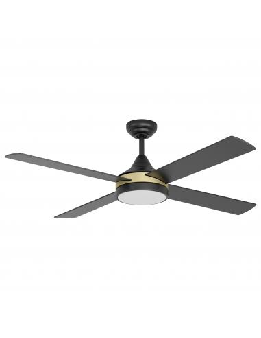 EGLO 35118 - TRINIDAD Fan of roof and light in Steel and Acrylic
