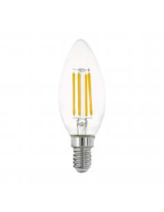 Bombilla Led Vela E14 6W 4000K Filamento