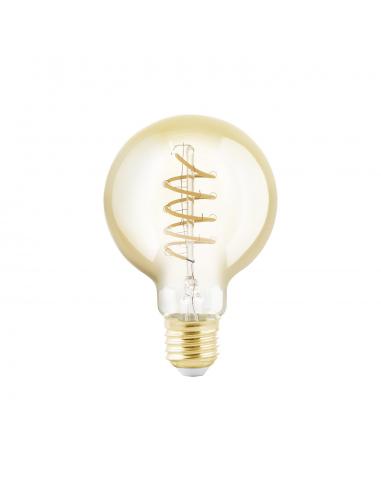 Bombilla Led Globo E27 4W 2000K Filamento