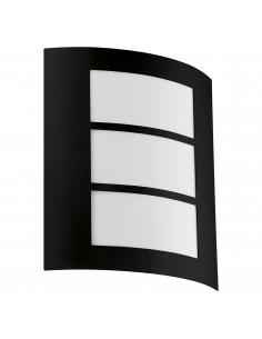 E27 black outdoor wall light - EGLO City