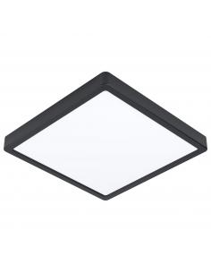 Plafón exterior Led  cuadrado aluminio negro - Eglo ArgolisZ