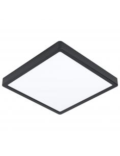 ArgolisZ square aluminum black outdoor Led ceiling light - EGLO