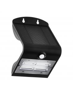 Black outdoor solar lamp with IP54 sensor - EGLO Lamozzo