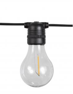 Black garland for solar charge and battery - NEWGARDEN Allegra