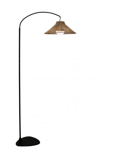 Lámpara fibras naturales 165 cm sin cables - Newgarden Niza