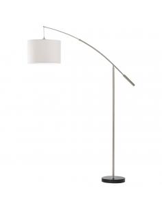 EGLO 92206 - NADINA Living Room Lamp in Nickel-matte Steel and Textile with Velcro closure