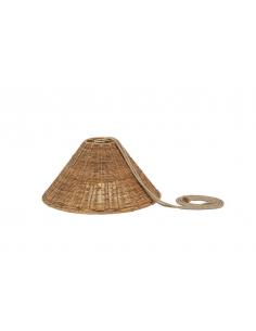 Wicker pendant lamp without cables - NEWGARDEN Calobra 2