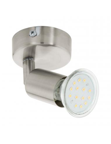 EGLO 92595 - BUZZ-LED Lámpara de Salón en Acero níquel-mate