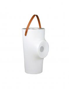 Portable speaker with light...