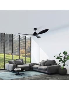 EGLO 35016 - ANTIBES Ventilador de techo con mando en Acero negro-mate 2