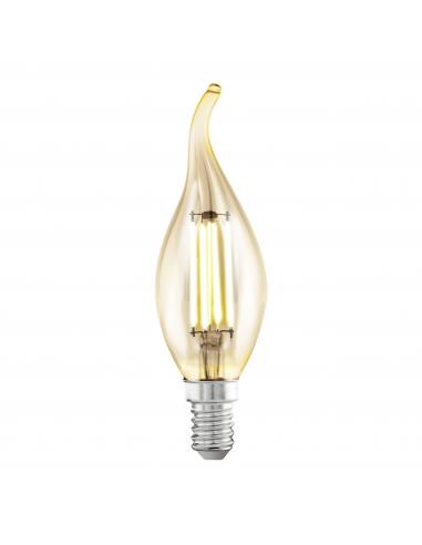 Led Candle Bulb E14 4W 2200K Filament