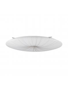 Round white LED ceiling light gold details Ø51 cm - EGLO Nieves1
