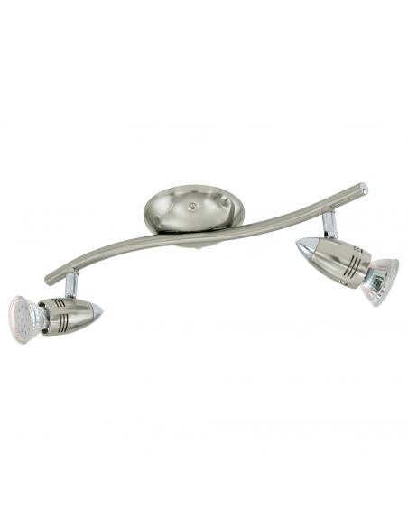 EGLO 92642 - MAGNUM-LED Lámpara de Salón en Acero níquel-mate, cromo