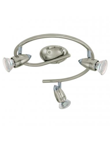 EGLO 92643 - MAGNUM-LED Living Room Lamp in Matte Nickel-Steel, Chrome