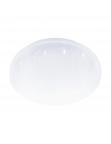 Plafón LED redondo efecto cristal Ø31 cm - Eglo Franias