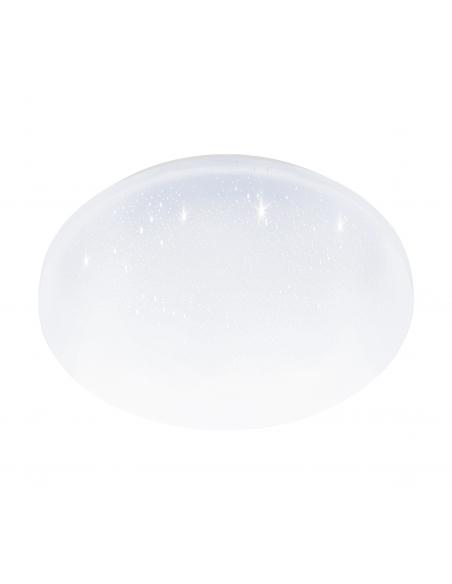 Round LED ceiling light with glass effect Ø31 cm - EGLO Franias