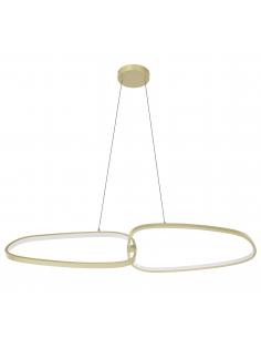 Golden LED pendant lamp design - EGLO Lodosa