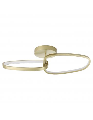 Golden LED pendant lamp design - EGLO Lodosa