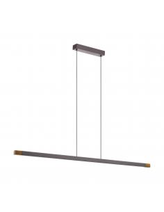 Lisciana 22W 3000K gray LED pendant lamp - EGLO