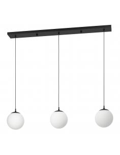 Original deco crystal 3-light pendant lamp - EGLO Rondo3