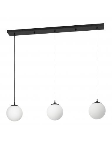 Original deco crystal 3-light pendant lamp - EGLO Rondo3