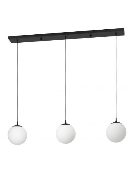 Original deco crystal 3-light pendant lamp - EGLO Rondo3