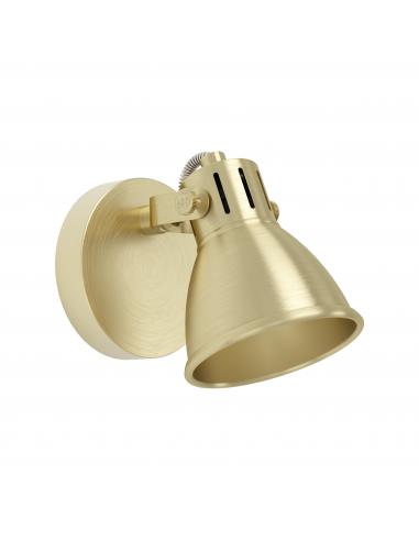 GU10 gold steel wall light - EGLO Seras