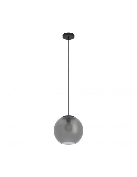 Smoked black glass pendant lamp - EGLO Arangona