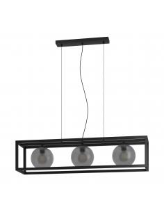 3-light pendant lamp crystal structure- EGLO Arangona