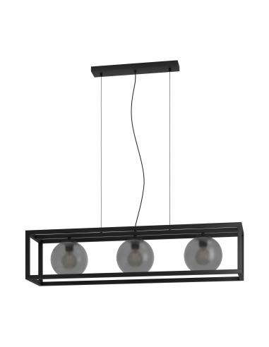 3-light pendant lamp crystal structure- EGLO Arangona