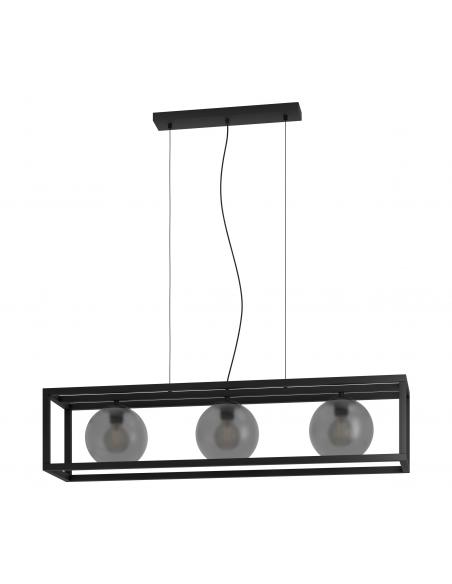 3-light pendant lamp crystal structure- EGLO Arangona