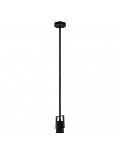 Black steel pendant lamp - EGLO Calari
