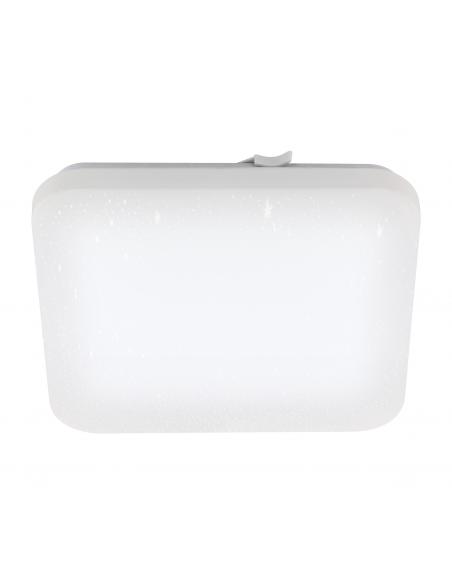 Square LED ceiling light star effect 33 cm - EGLO Franias