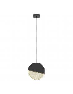 Black gold steel pendant lamp - EGLO Mumbles