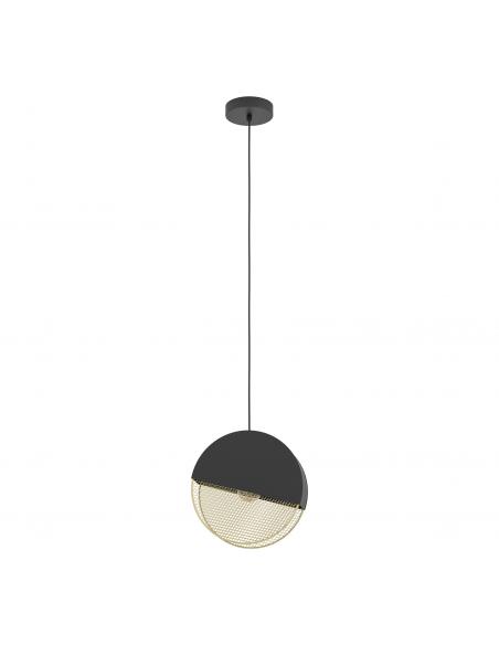 Black gold steel pendant lamp - EGLO Mumbles