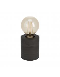 Lámpara de mesa madera negro - Eglo Turialdo2