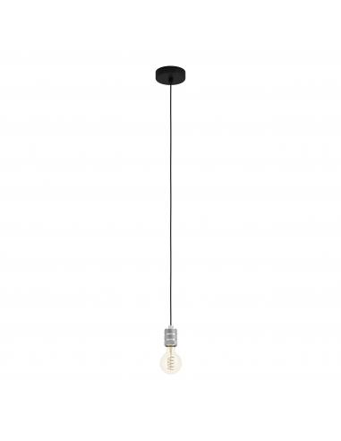 Silver steel pendel type pendant lamp - EGLO Yorth