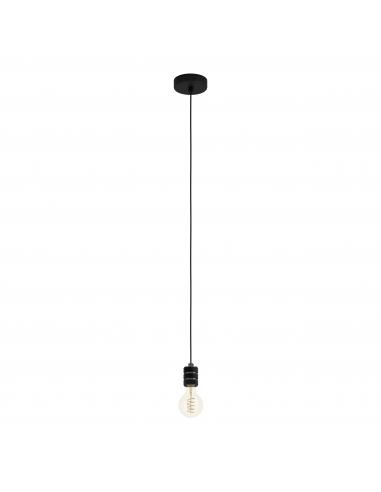 Black steel pendel type pendant lamp - EGLO Yorth