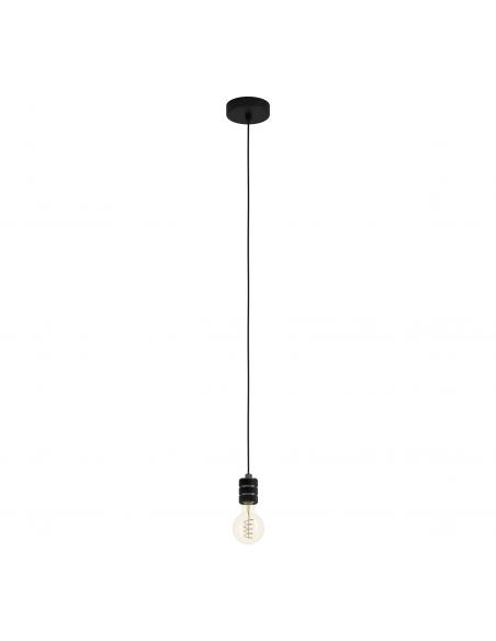 Black steel pendel type pendant lamp - EGLO Yorth