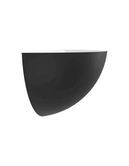Black steel wall light - EGLO Tanura
