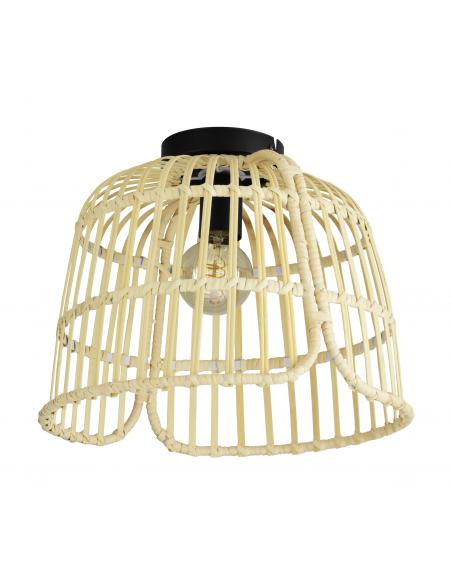 Natural wood ceiling lamp - EGLO Glyneath